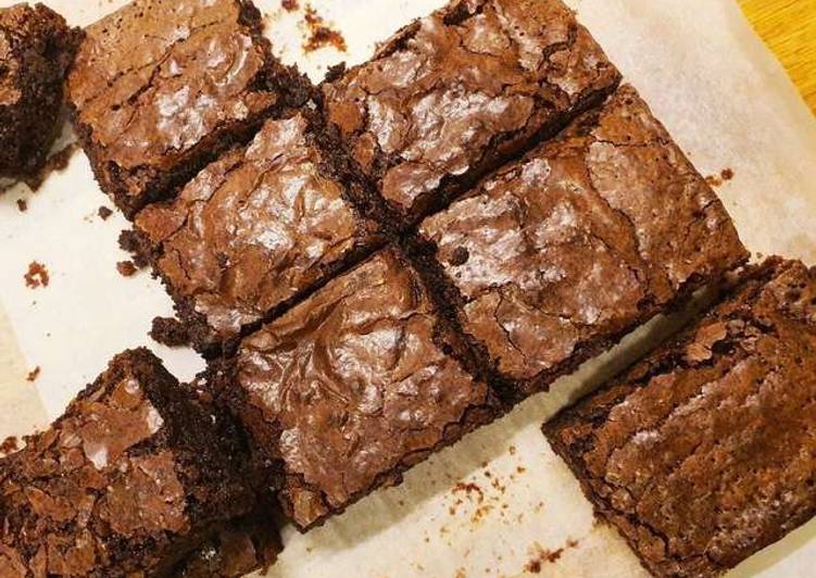 Recipe of Any-night-of-the-week Fudgy Brownies