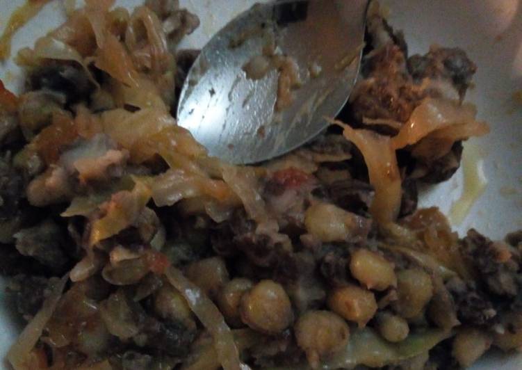 How to Make Favorite Githeri and cabbage# 4 weeks challenge