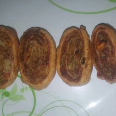 A picture of Samosa bite.
