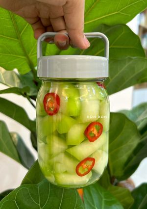 Hình của món Su Su Ngâm Chua Ngọt.