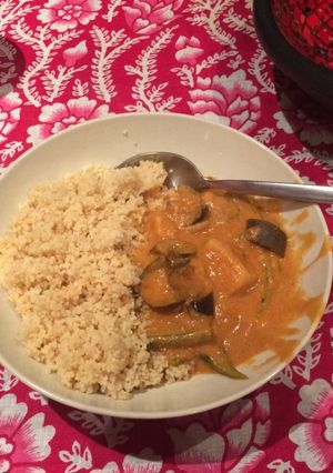 A picture of Vegan peanut stew.