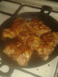 Una foto de Pollo relleno
