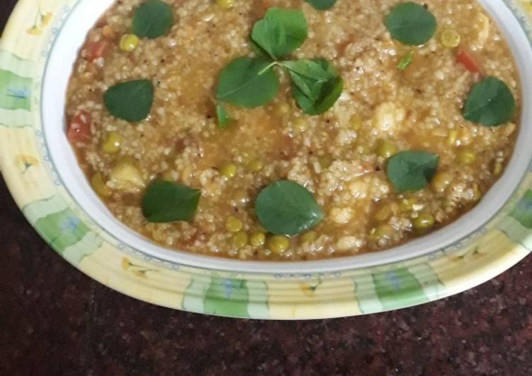 Recipe of Quick Punjabi bajreye da khicheda bhera kchida