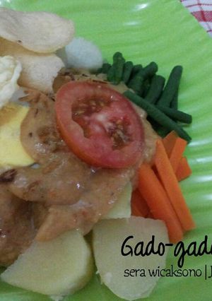 Foto resep Gado-gado cap instant