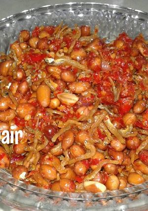 Foto resep Teri Kacang Balado