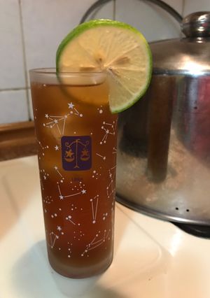 A picture of Lemon Winter Melon Tea.