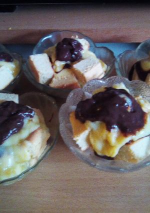 Pudingos piskóta recept fotója