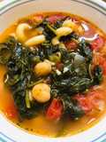 Easy Spinach ~ Garbanzo Soup 🥣