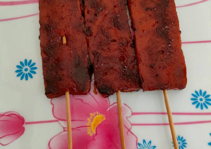 Standar Cara termudah membuat Kornet Sapi Bakar Pedas dijamin lezat