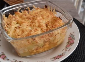 Foto de Escondidinho de chuchu com frango na Air Fryer