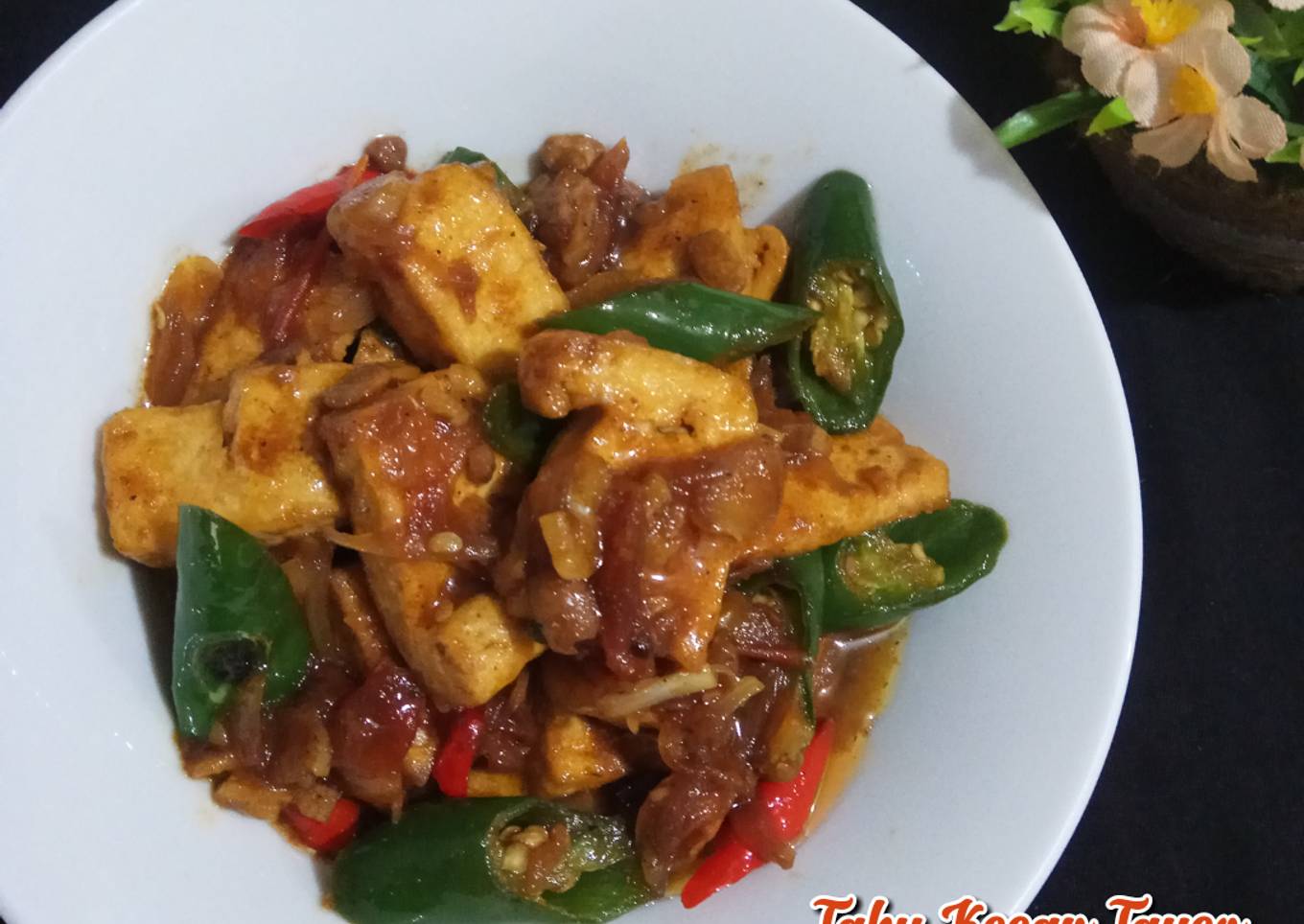 Tahu Kecap Tauco
