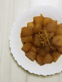 薑絲紅燒冬瓜 的食譜成品照片