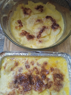 Una foto de Papas a la crema