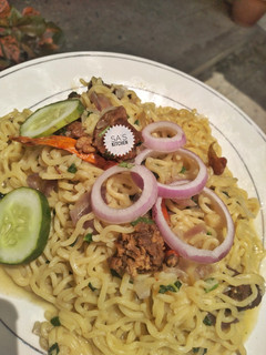 A picture of Indomie Noodles.