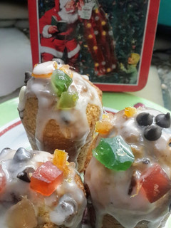 Una foto de Muffins integrales sabor pan dulce 🎄🎄