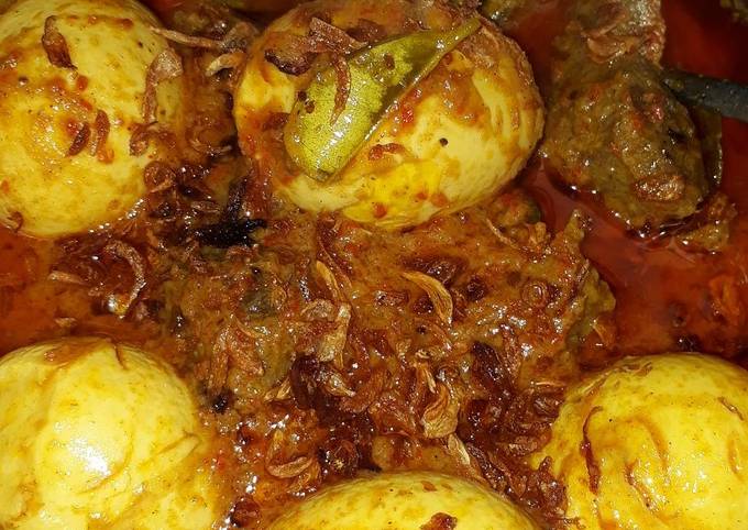 Yuk intip, Bagaimana cara membuat Telor daging bumbu merah dijamin sesuai selera