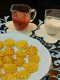 عکسی از دستور پوره سیب زمینی