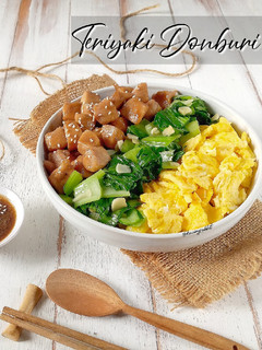 Foto resep Rice Bowl Teriyaki (Teriyaki Donburi)