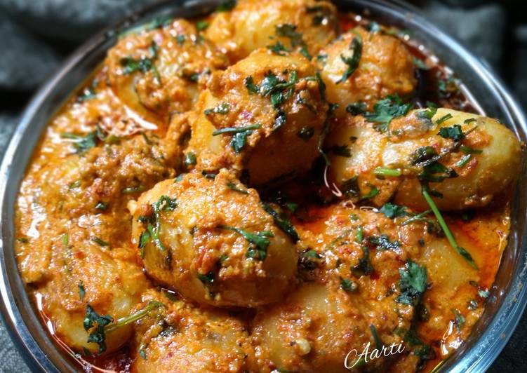 Easiest Way to Cook Tasty Kashmiri Dum Aloo