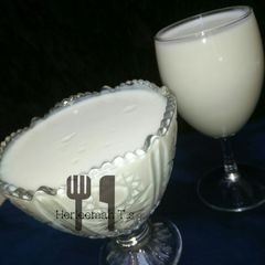 A picture of Kunun soya beans.