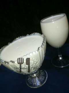 A picture of Kunun soya beans.
