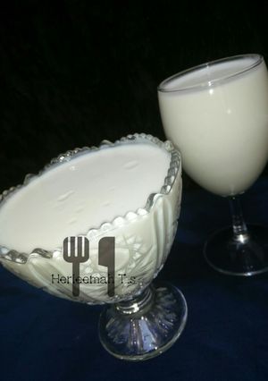 A picture of Kunun soya beans.