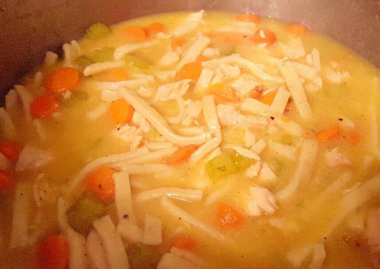 Easiest Way to Prepare Super Quick Homemade Dave&#39;s Chicken Noodle Soup