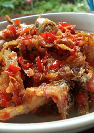Foto resep Balado Ikan Asin Kapasan Simple