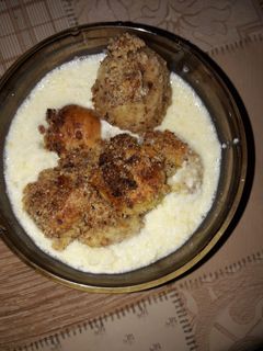 Aranygaluska vanília sodóval recept fotója