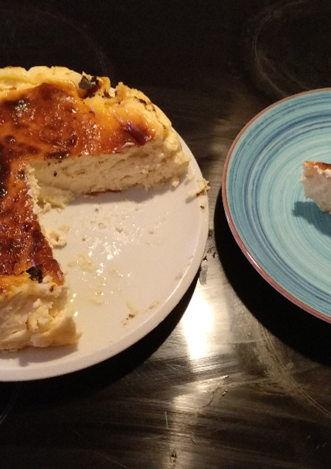 Una foto de Tarta de queso "quemada"