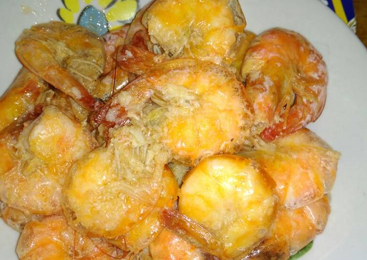 Bagaimana Membuat Udang goreng bawang Anti Gagal