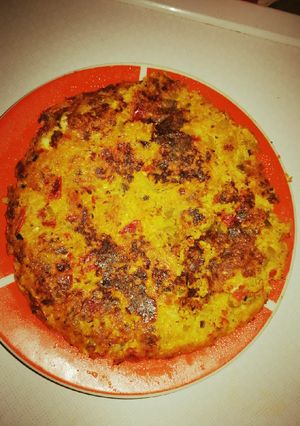 Una foto de Tortilla de zapallitos