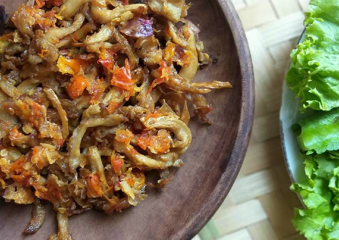 Resep: Sambal Bawang Jamur Tiram Irit Anti Gagal