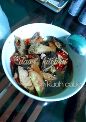 Foto resep Nasi kuning ambon - the series - ikan kuah cabe