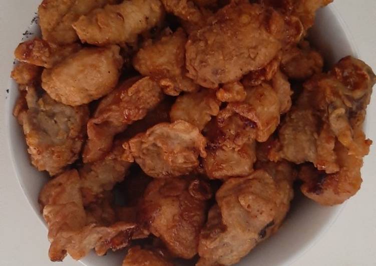 Langkah Mudah untuk Menyiapkan Ayam goreng krispi ala korea Anti Gagal