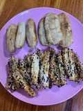 Grilled Bananas with Toasted Sesame Seeds