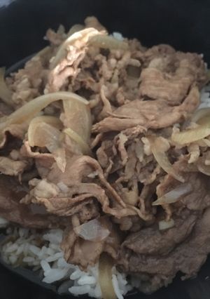 Foto resep Gyudon ala yoshinoya