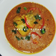 A picture of Beans soup (Gbegiri).