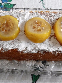 Una foto de Pastel de limón