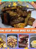 Terong belut masak Unagi ala Jepang