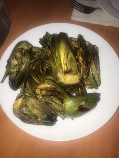 Una foto de Alcachofas a la plancha