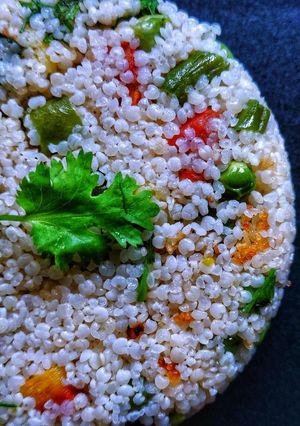 কাওন চালের সবজি পোলাও (Kaon chaler sobji polao recipe in bengali) রেসিপির প্রধান ছবি