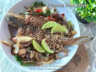 Ikan Kelah Pekasam Goreng