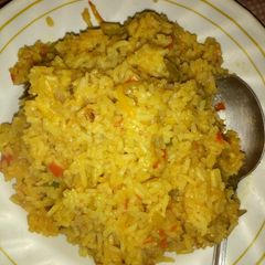 A picture of Vegetable rice.