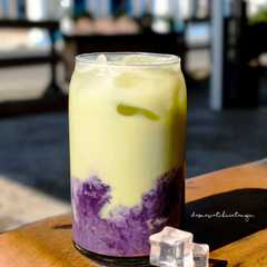 Ube Matcha Latte-レシピのメイン写真
