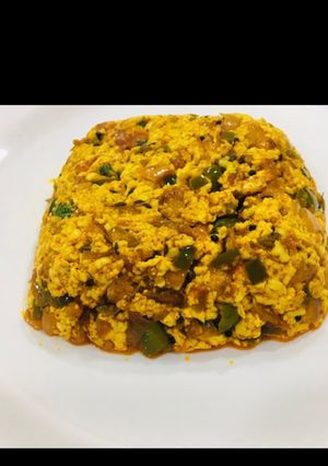 A picture of Paneer bhurji.