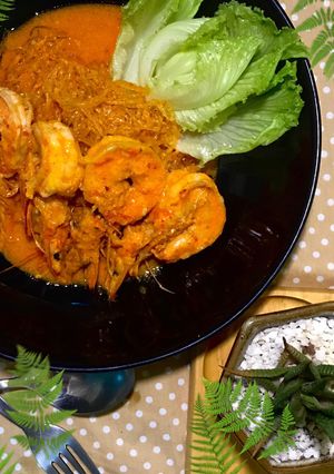 รูปของ ฉู่ฉี่กุ้งเส้นแก้ว