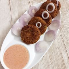 A picture of Pumpkin cutlets.