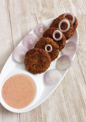 A picture of Pumpkin cutlets.