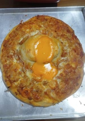 Foto resep Cheese Lava Volcano Pizza🍕